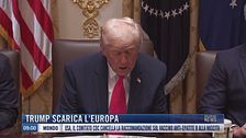 Breaking News delle 09.00 | Trump scarica l'Europa