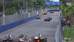 Formula E, l'Halo salva la vita a Martì