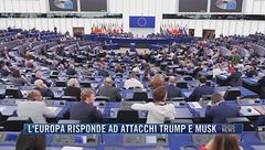 Breaking News delle 21.30 | L'Europa risponde ad attacchi Trump e Musk