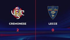 Cremonese-Lecce 2-0: gli highlights