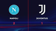 Napoli-Juve 2-1: gli highlights