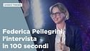 Federica Pellegrini, l'intervista in 100 secondi