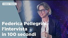 Federica Pellegrini, l'intervista in 100 secondi