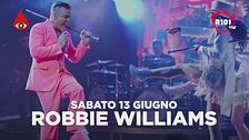 Robbie Williams a Firenze Rocks