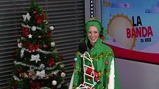 La Banda di R101 prepara l'albero di Natale