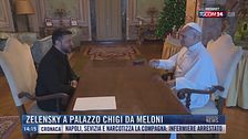 Breaking News delle 14.00 | Zelensky a Palazzo Chigi da Meloni