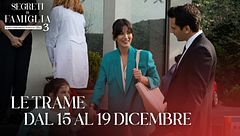 Le trame dal 15 al 19 dicembre