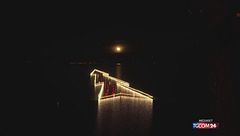 Castiglione del Lago, torna a brillare l'albero galleggiante più grande al mondo