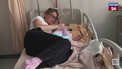 Matilde sta meglio, in casa Pellegrini il papà Matteo spunta vestito da unicorno