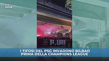 PSG, che tifo a Bilbao!