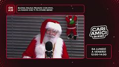 Babbo Natale a Cari Amici di R101