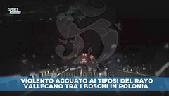 Follia tifosi nei boschi polacchi