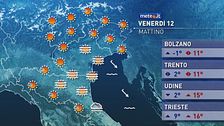 Meteo del 12 dicembre