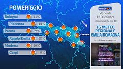 Tg Meteo Regionale Emilia Romagna