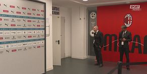 Milan, Gabbia lascia San Siro zoppicando vistosamente