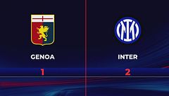 Genoa-Inter 1-2: gli highlights