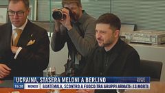 Breaking News delle 16.00 | Ucraina, stasera Meloni a Berlino