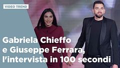 Gabriela Chieffo e Giuseppe Ferrara, l'intervista in 100 secondi