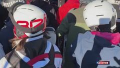 Caos sulla Marmolada: piste chiuse e sciatori in coda per ore