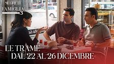 Le trame dal 22 al 26 dicembre
