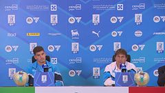 Napoli-Milan, la conferenza prepartita di Conte e Di Lorenzo