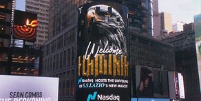 La Lazio al Nasdaq: Enrico Lotito suona la campanella di chiusura