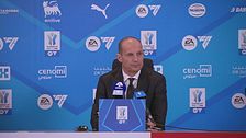 Allegri: "Parlare di mercato non serve"