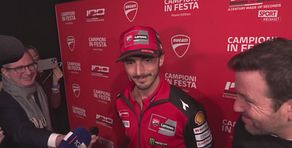 Bagnaia: "Nelle difficoltà qualcosa abbiamo imparato..."