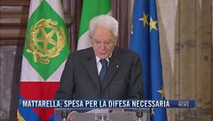 Breaking News delle 21.30 | Mattarella: spesa per la difesa necessaria