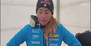 Goggia: "Ieri è stata dura, oggi ho invece sciato bene"