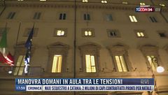 Breaking News delle 18.00 | Manovra domani in aula tra le tensioni