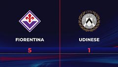 Fiorentina-Udinese 5-1: gli highlights