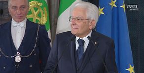 Mattarella: "Tutta l'Italia farà il tifo per voi"