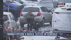 Breaking News delle 21.30 | Bomba esplode a Mosca, ucciso un generale