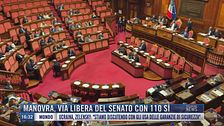Breaking News delle 16.00 | Manovra, via libera del Senato con 110 sì