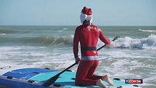 Babbo Natale arriva... surfando