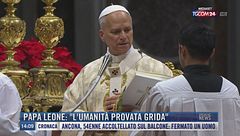 Breaking News delle 14.00 | Papa Leone: "L'umanità provata grida"
