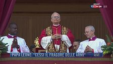 Breaking News delle 21.30 | Papa Leone: "Cessi il fragore delle armi"