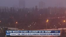 Breaking News delle 09.00 | Altri missili su Kiev, Zelensky va da Trump