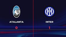 Atalanta-Inter 0-1: gli highlights