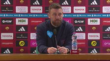 De Rossi: "Perdere così fa male"