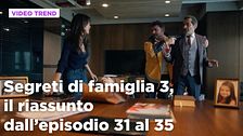 Segreti di famiglia 3, il riassunto dall'episodio 31 al 35