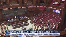 Breaking News delle 11.00 | Manovra, 219 sì alla fiducia a Montecitorio