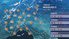 Meteo del 31 dicembre