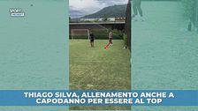 Silva, allenamento a Capodanno