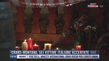 Breaking News delle 14.00 | Crans-Montana, sei vittime italiane accertate