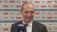 Milan, Allegri: "E' mancato il gol"