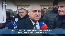Claudio Lotito scatenato contro Raspadori