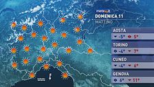 Meteo dell' 11 gennaio