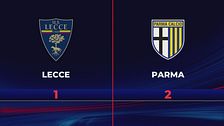 Lecce-Parma 1-2: gli highlights